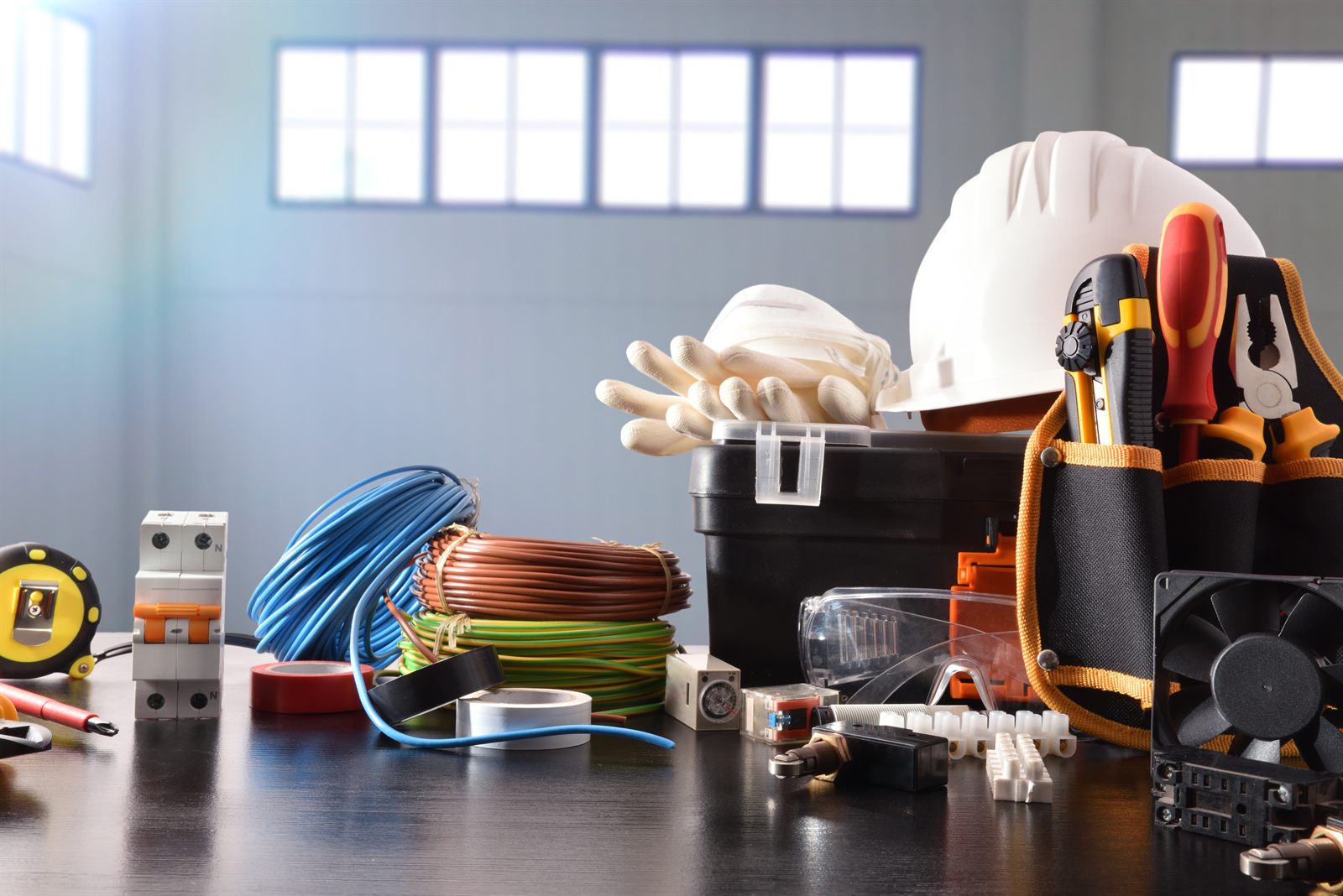 Electrical tools and safety equipment for field service